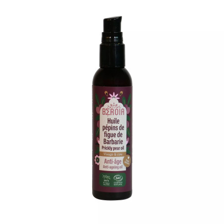 Huile de pépins de figue de barbarie COSMOS NATURAL - Beroia 80 ml