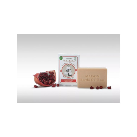 Savon lait de chèvre / Huile de Grenade certifié Bio
